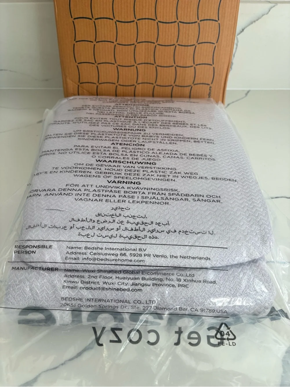 Bedsure bedroom throw